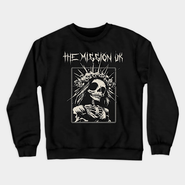 the mission spooky bride Crewneck Sweatshirt by hex pixel